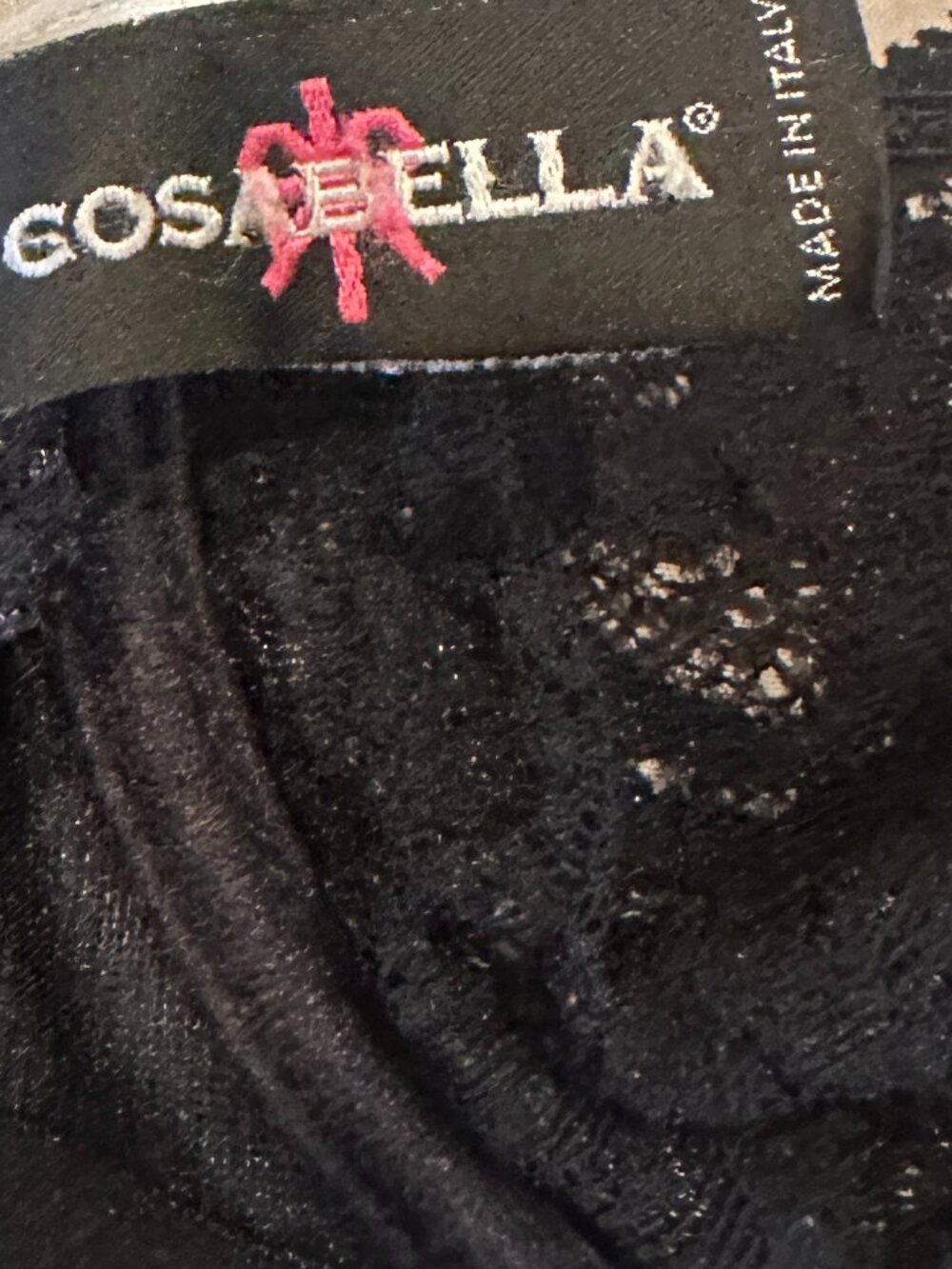 COSABELLA BLACK NEVER SAY NEVER LACE BRA 36C - Picture 5 of 6
